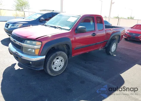 2004 Chevrolet Colorado Ls из США, поврежденный, VIN 1GCDS196X48123854